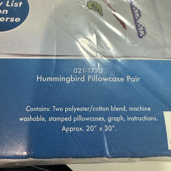 Cross Stitch Kit Fairytale Princess Crib Cover Baby Bucilla Stamped 47664 34x43 - Picture 8 of 11